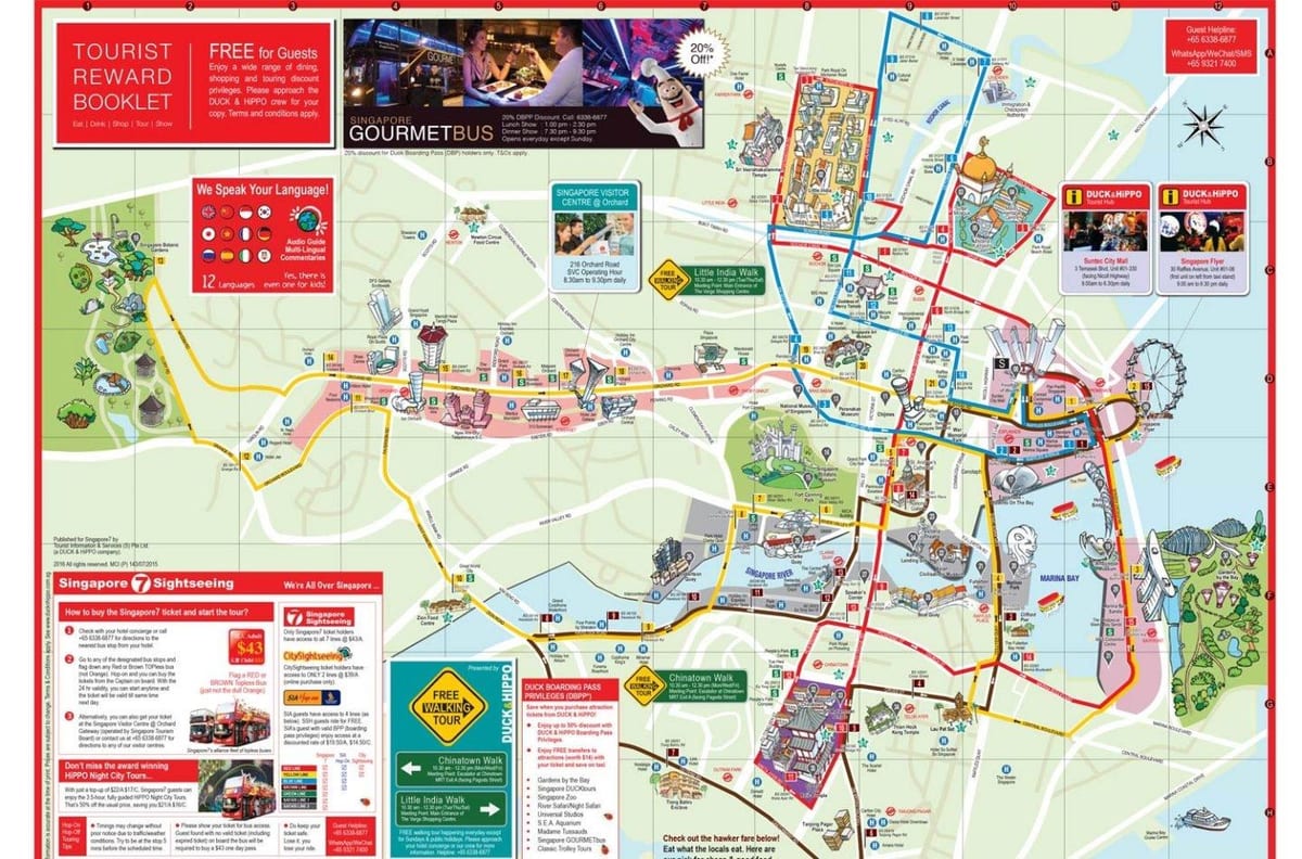 魁北克城市游览地图